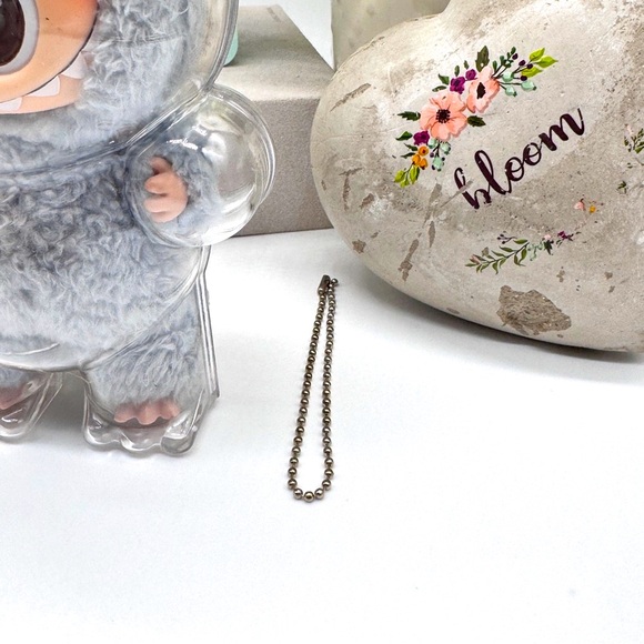 Labubu Protective Case Macarons Clear Cover with Keychain New - Picture 6 of 11